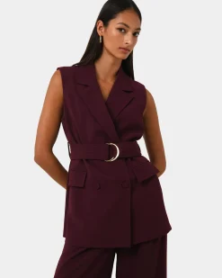 Rumy Double Breasted Vest