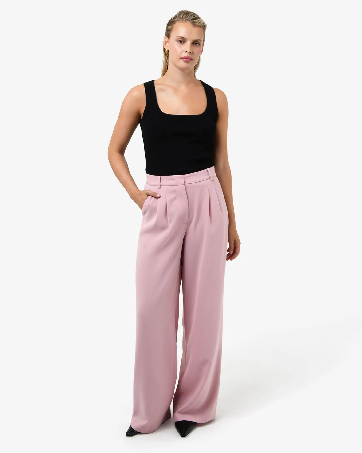 Rumy Wide Leg Tailored Pants