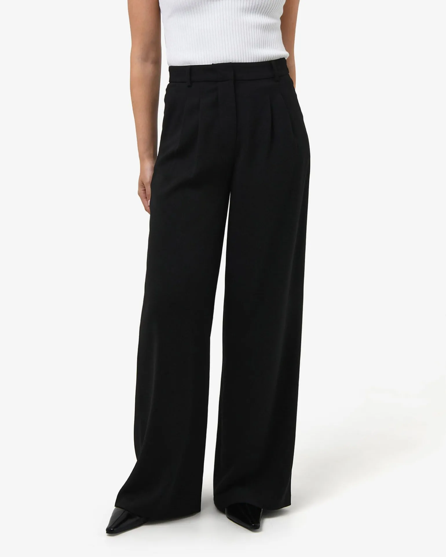 Rumy Wide Leg Tailored Pants