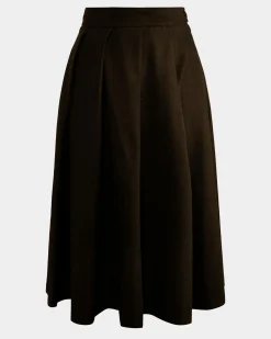 Ryan Pleated Midi Skirt