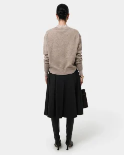 Ryan Pleated Midi Skirt