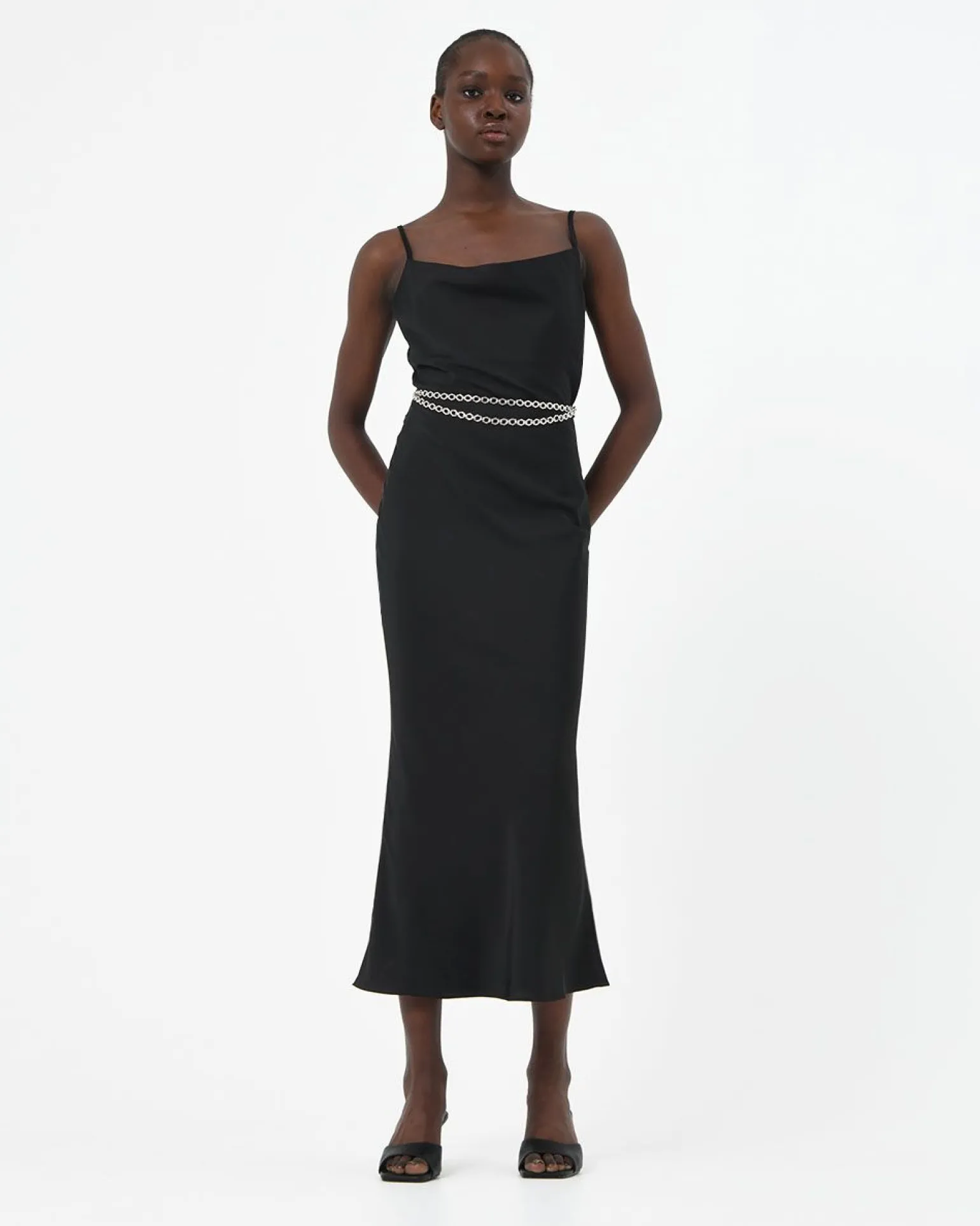 Safa Bias Slip Dress