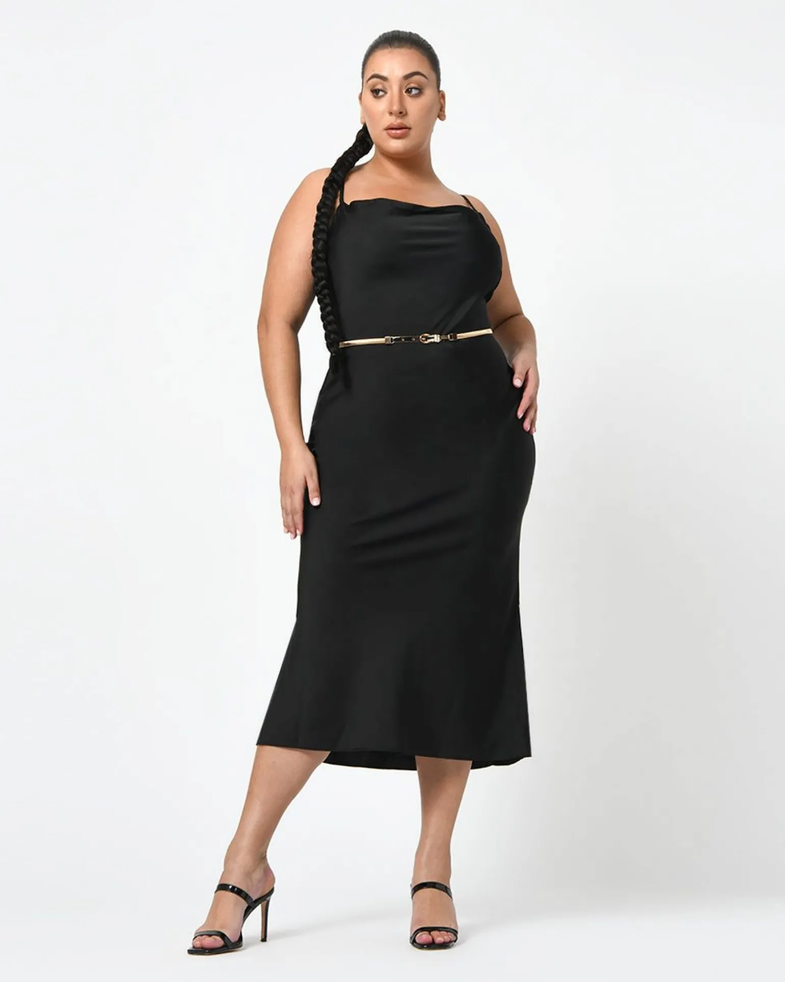 Safa Bias Slip Dress