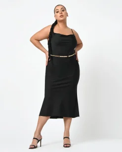 Safa Bias Slip Dress