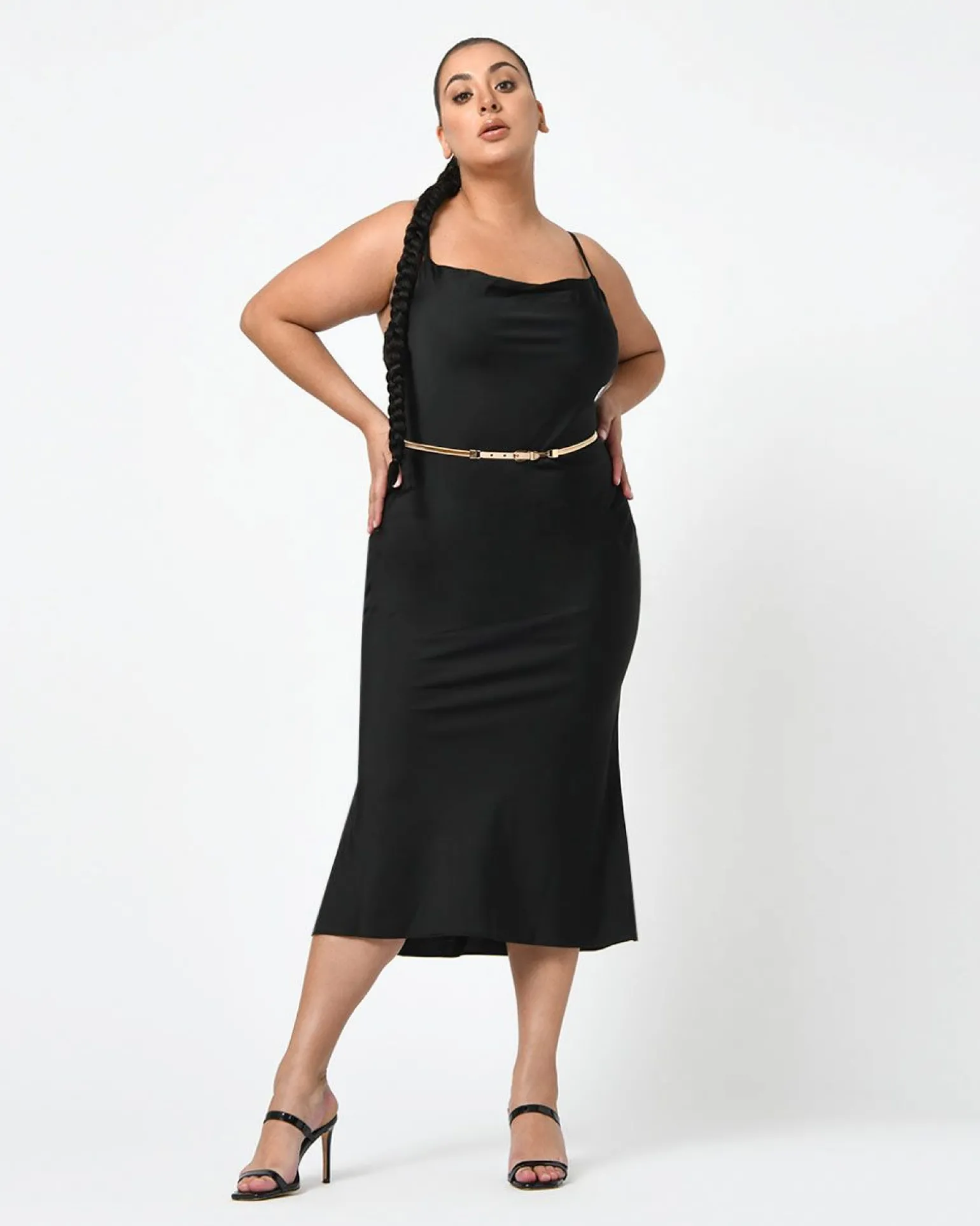 Safa Bias Slip Dress
