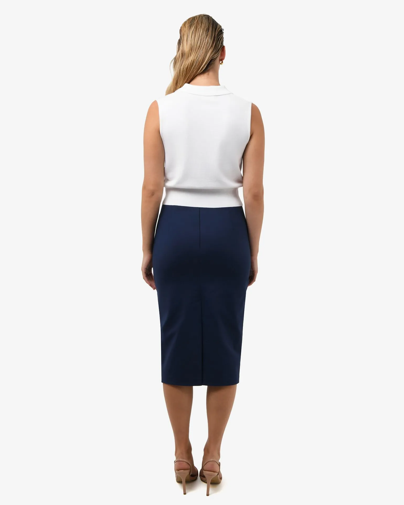 Safira Midi Pencil Skirt