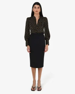 Safira Midi Pencil Skirt
