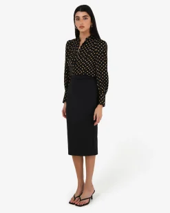 Safira Midi Pencil Skirt