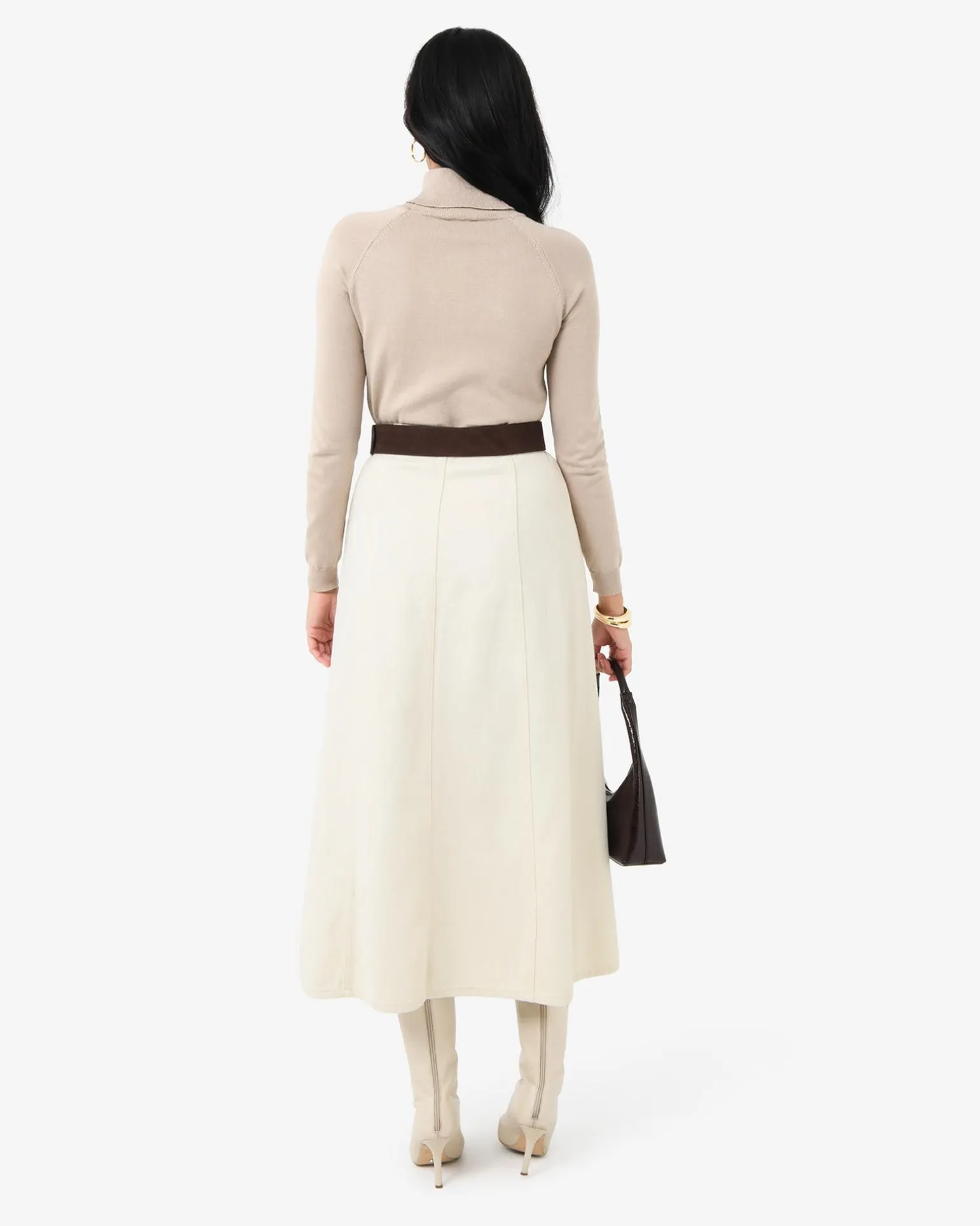 Sam Panel Denim Skirt