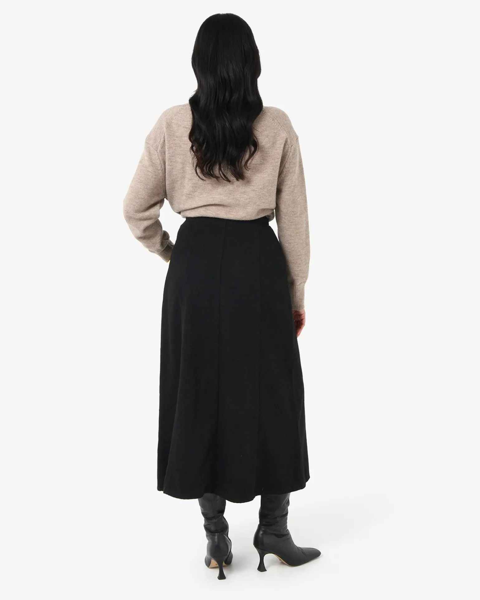 Sam Panel Denim Skirt