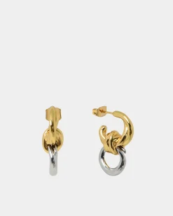 Samra Two Tone Earrings