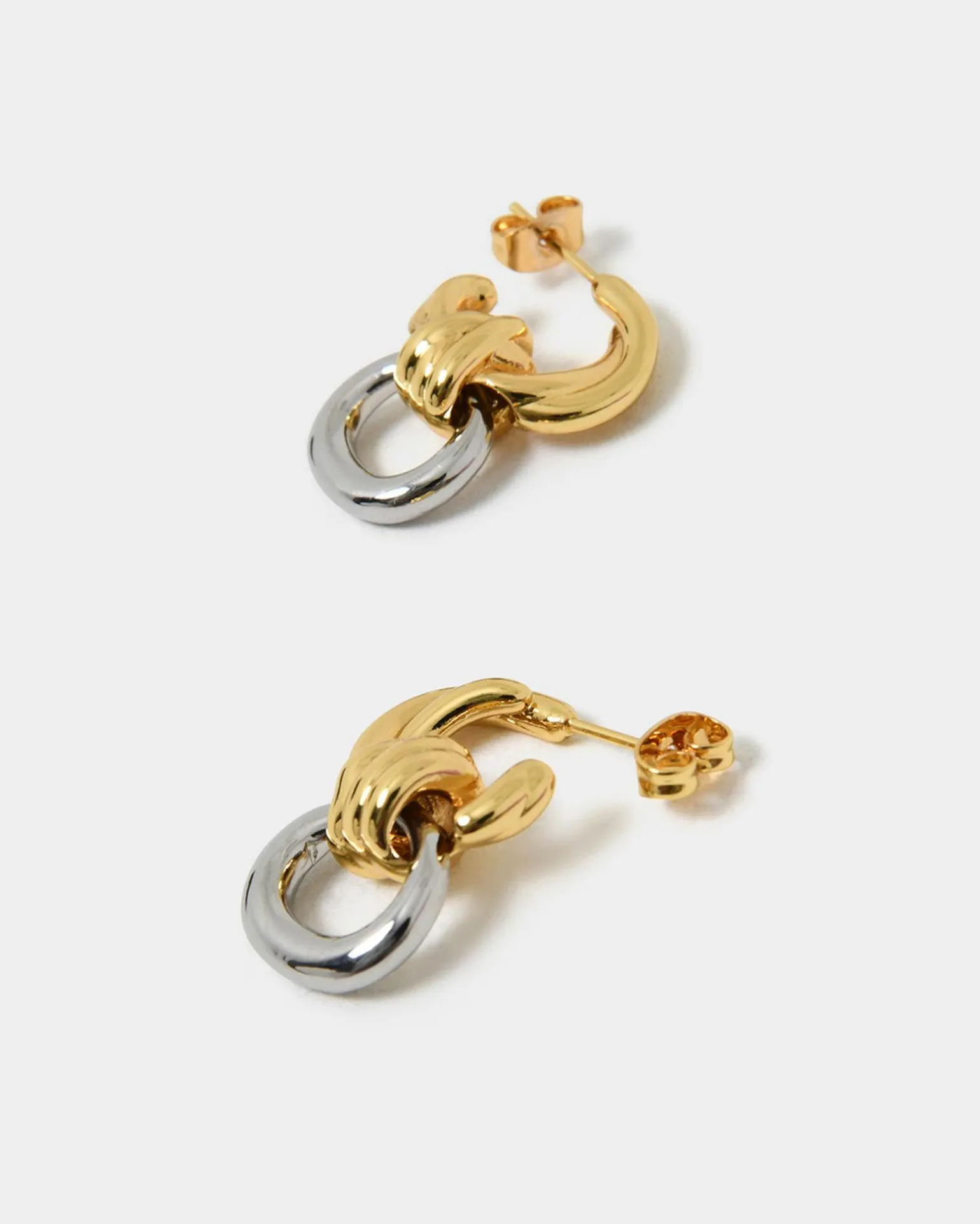 Samra Two Tone Earrings