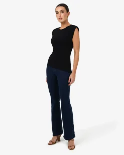 Sarah Padded Ruched Jersey Top