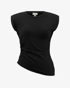Sarah Padded Ruched Jersey Top