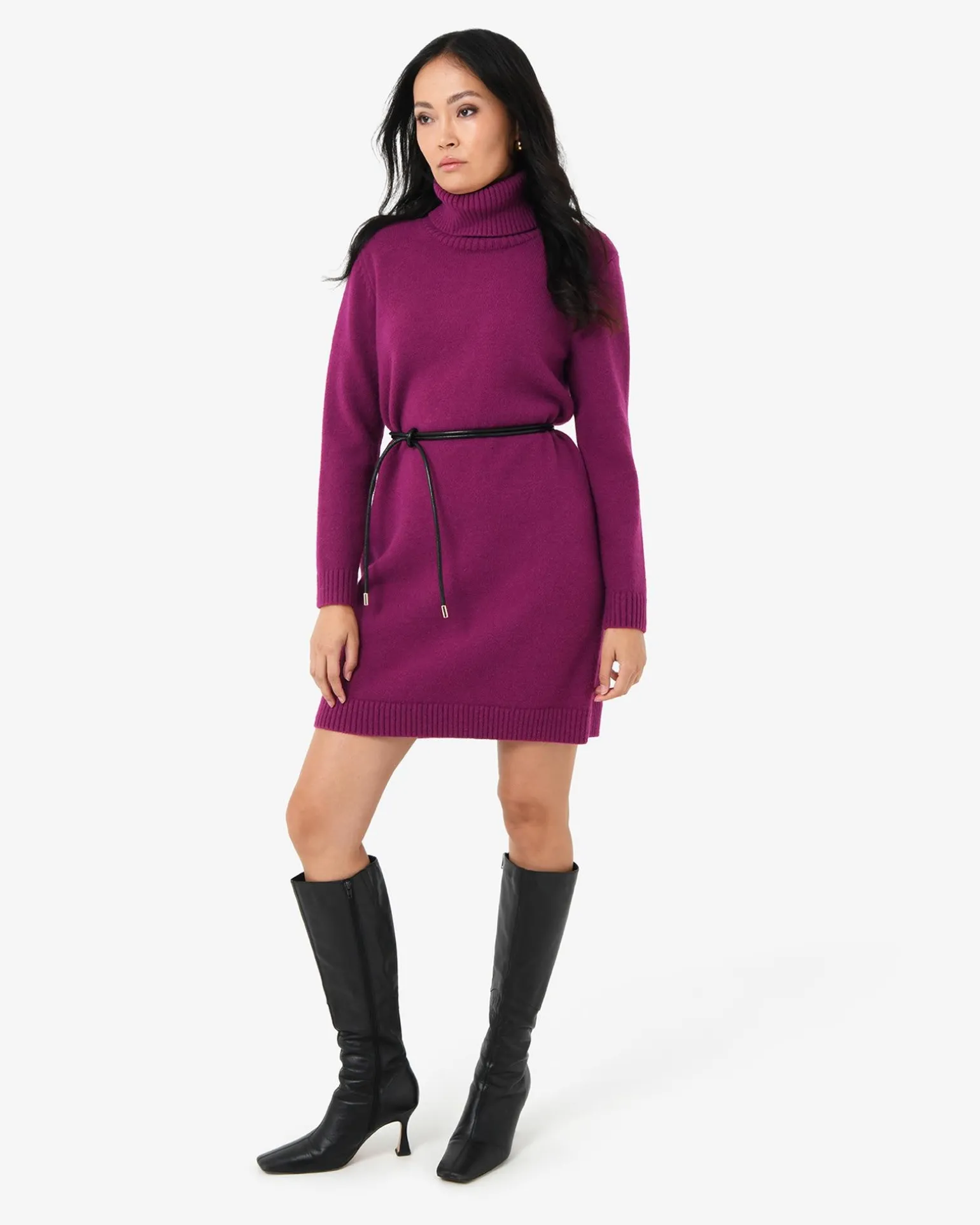 Sasha Wool Blend Knit Dress