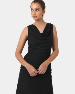 Serena Cowl Neck Dress