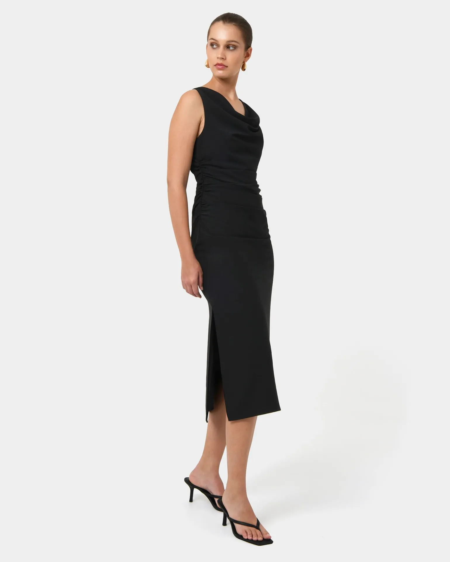 Serena Cowl Neck Dress
