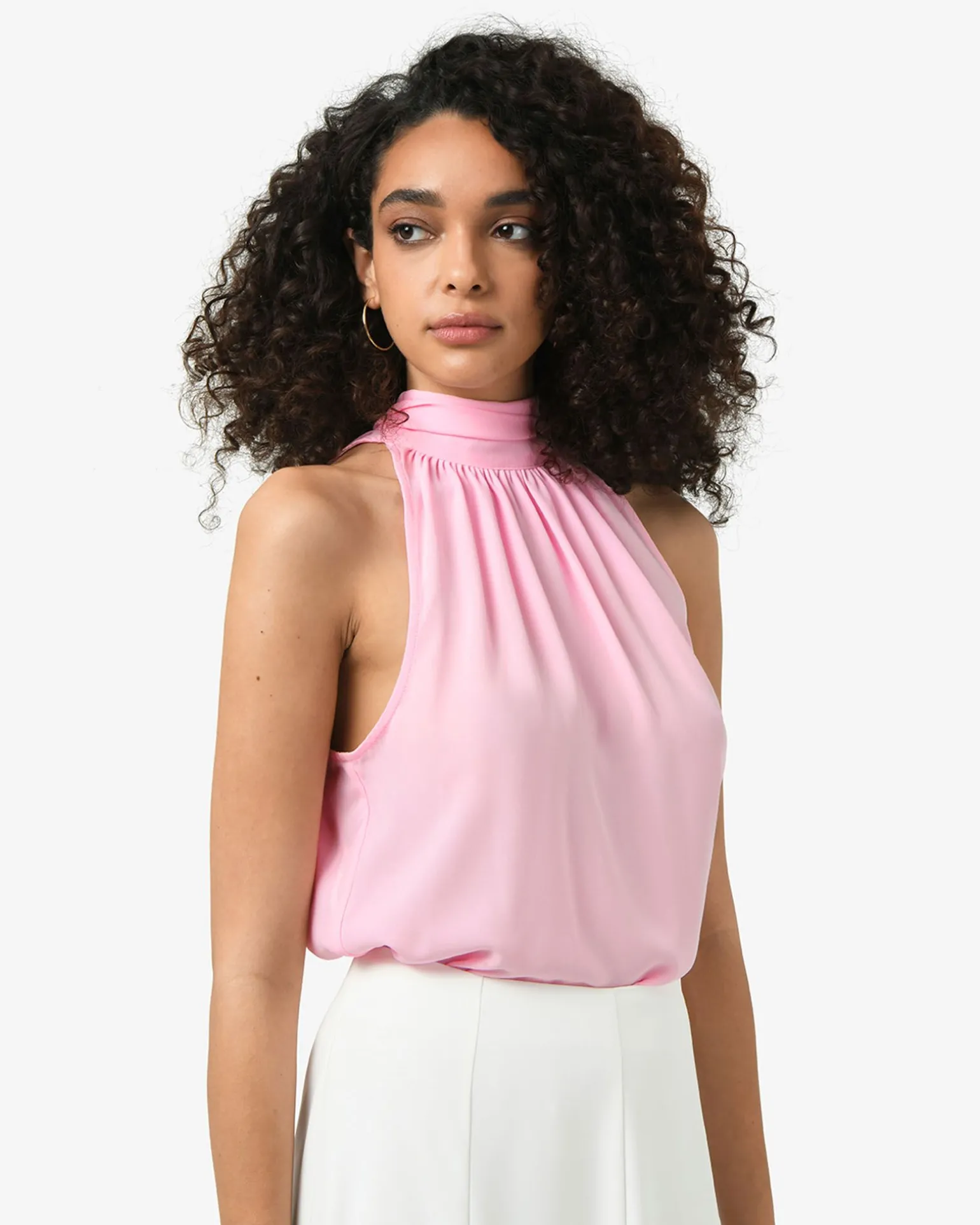 Shelby Draped Sleeveless Top