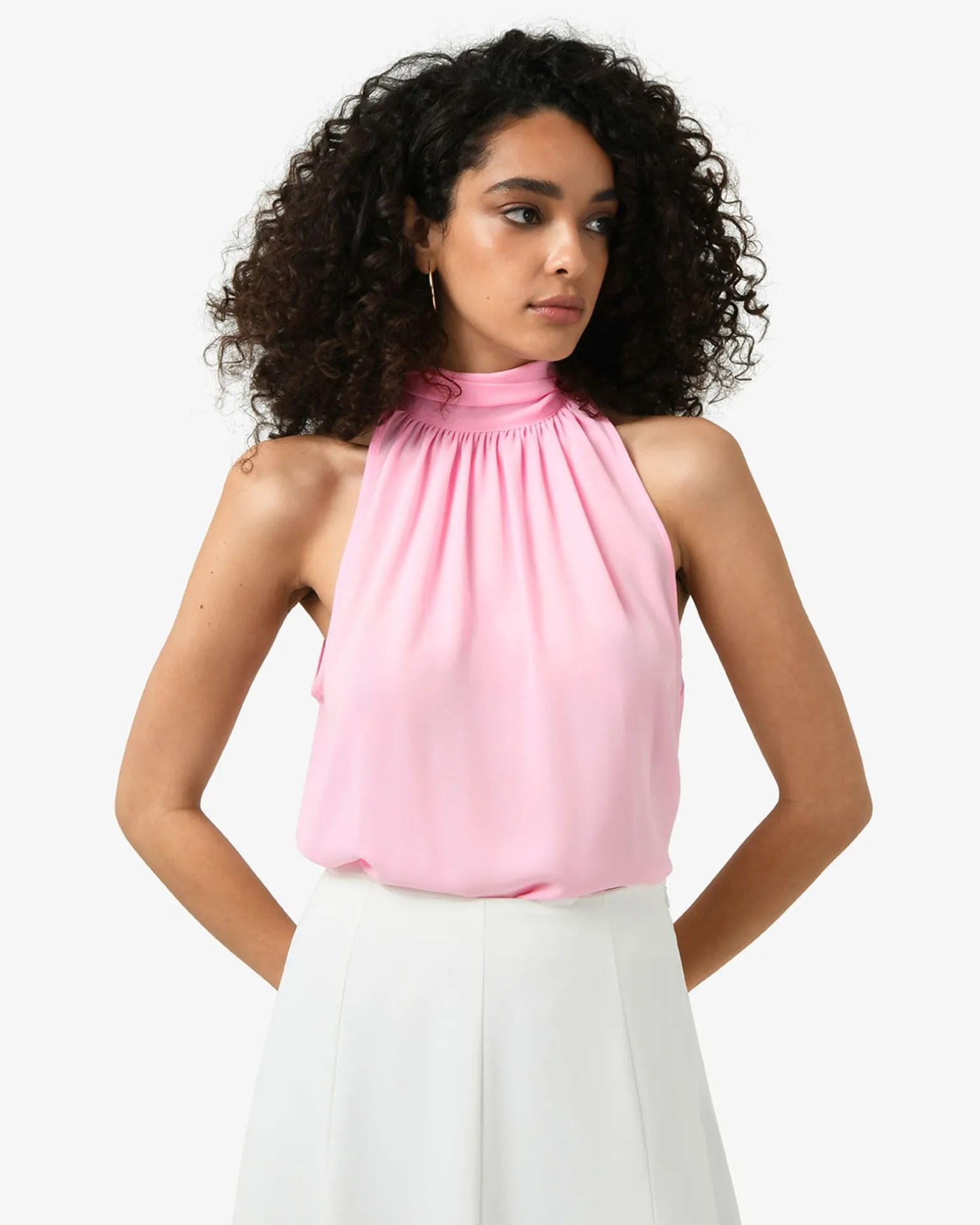 Shelby Draped Sleeveless Top