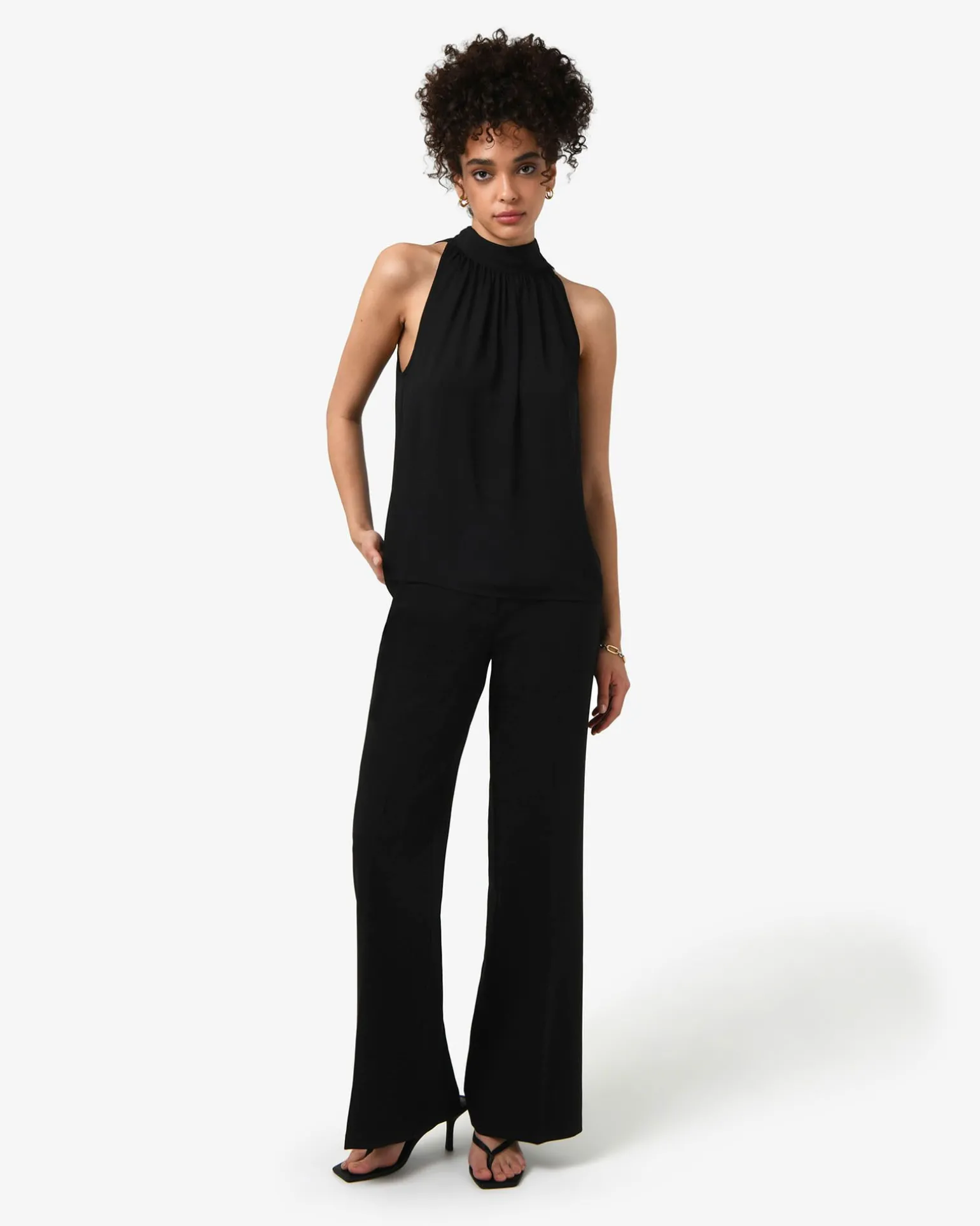 Shelby Draped Sleeveless Top