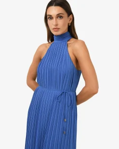 Shelly Chiffon Pleated Dress
