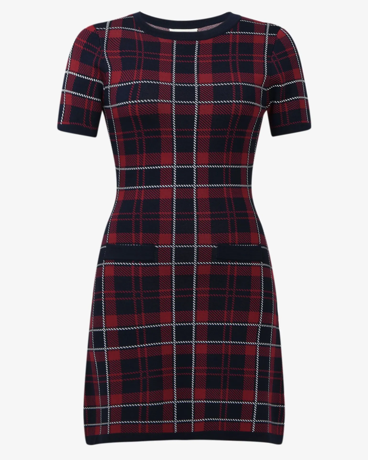 Siane Check Knit Dress