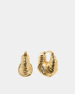 Simra Gold Earrings