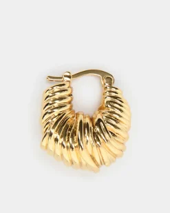 Simra Gold Earrings