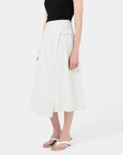 Sofia Wrap Midi Skirt