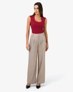 Soho Rounded Square Neck Top