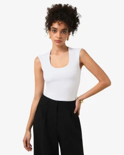 Soho Rounded Square Neck Top