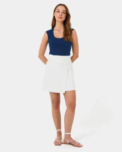 Soho Rounded Square Neck Top