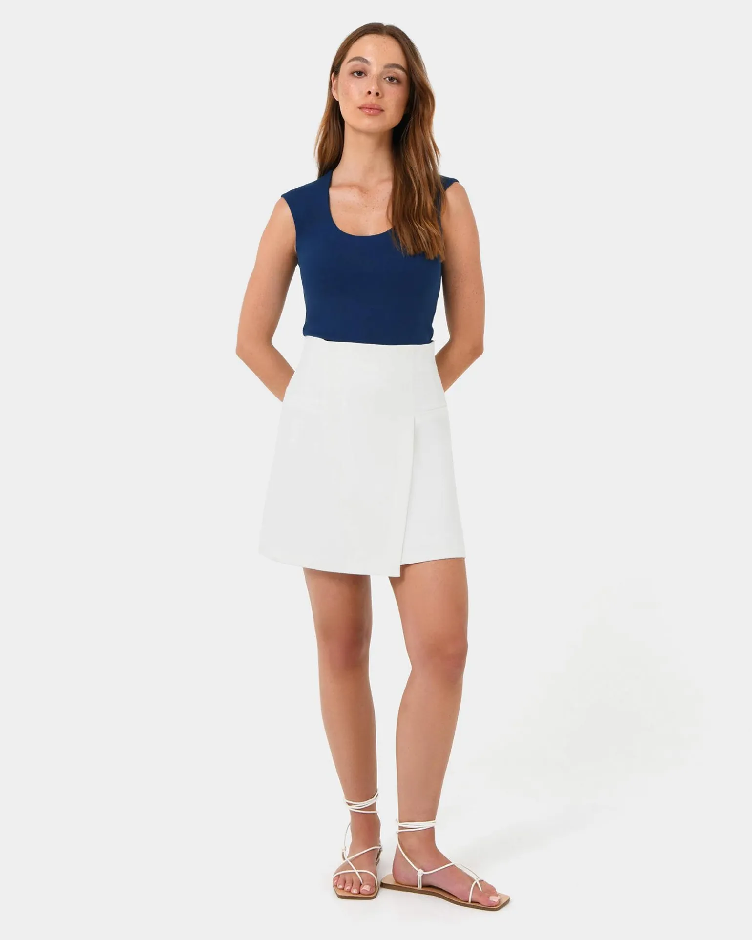 Soho Rounded Square Neck Top