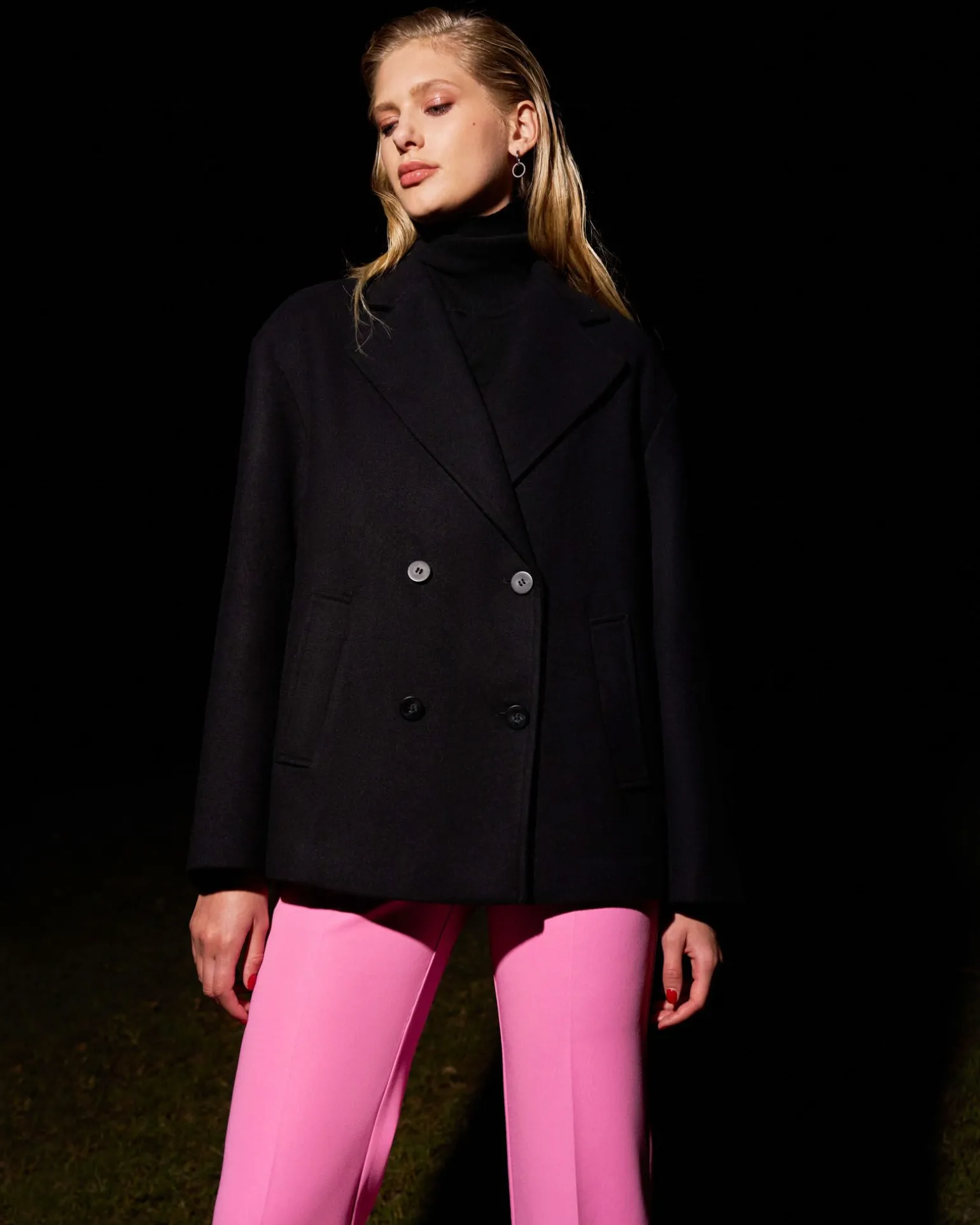 Tamara Cropped Peacoat