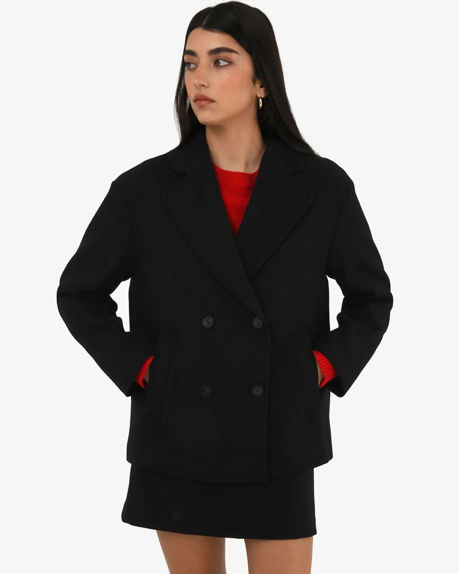 Tamara Cropped Peacoat