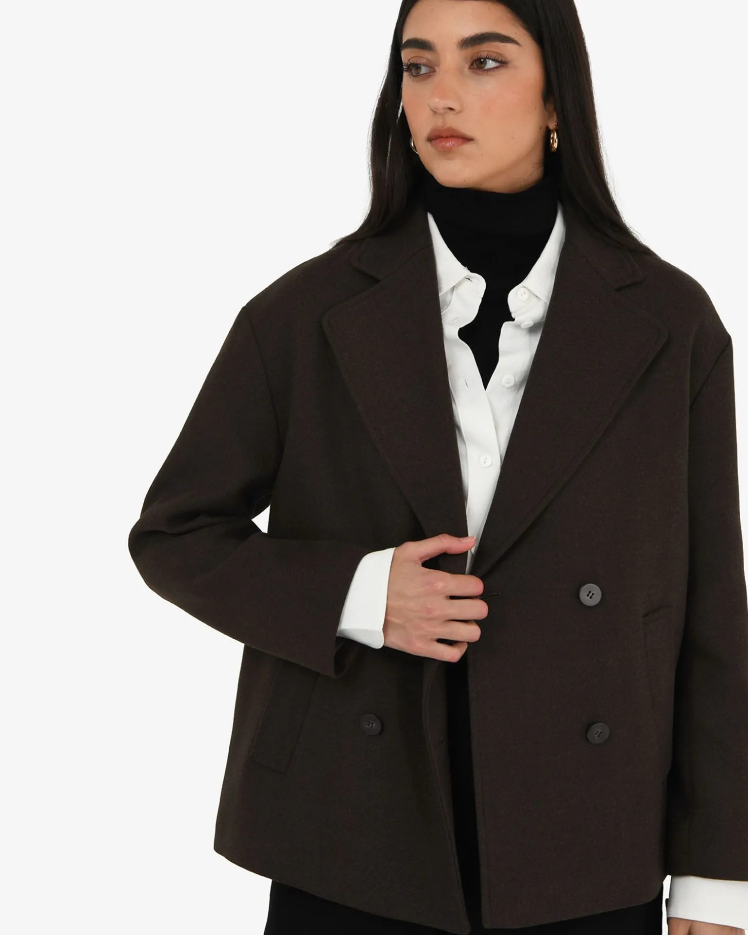 Tamara Cropped Peacoat