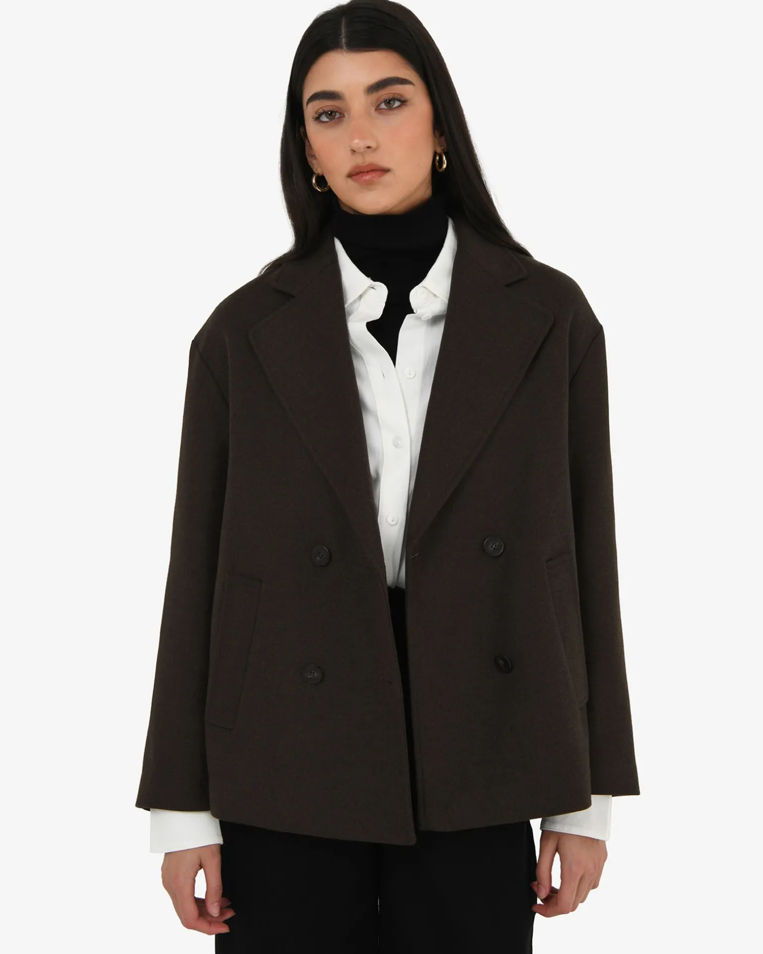 Tamara Cropped Peacoat
