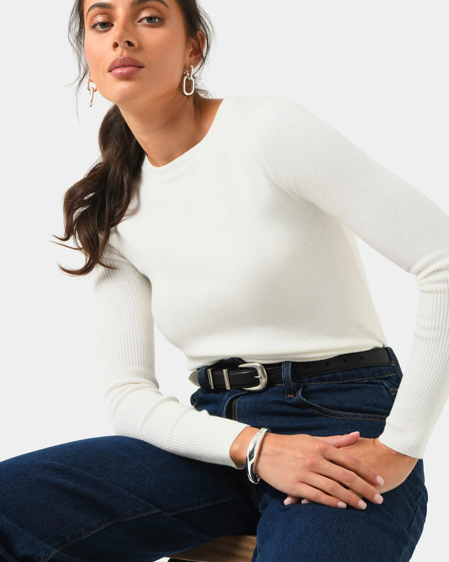 Tania Crew Neck Knit