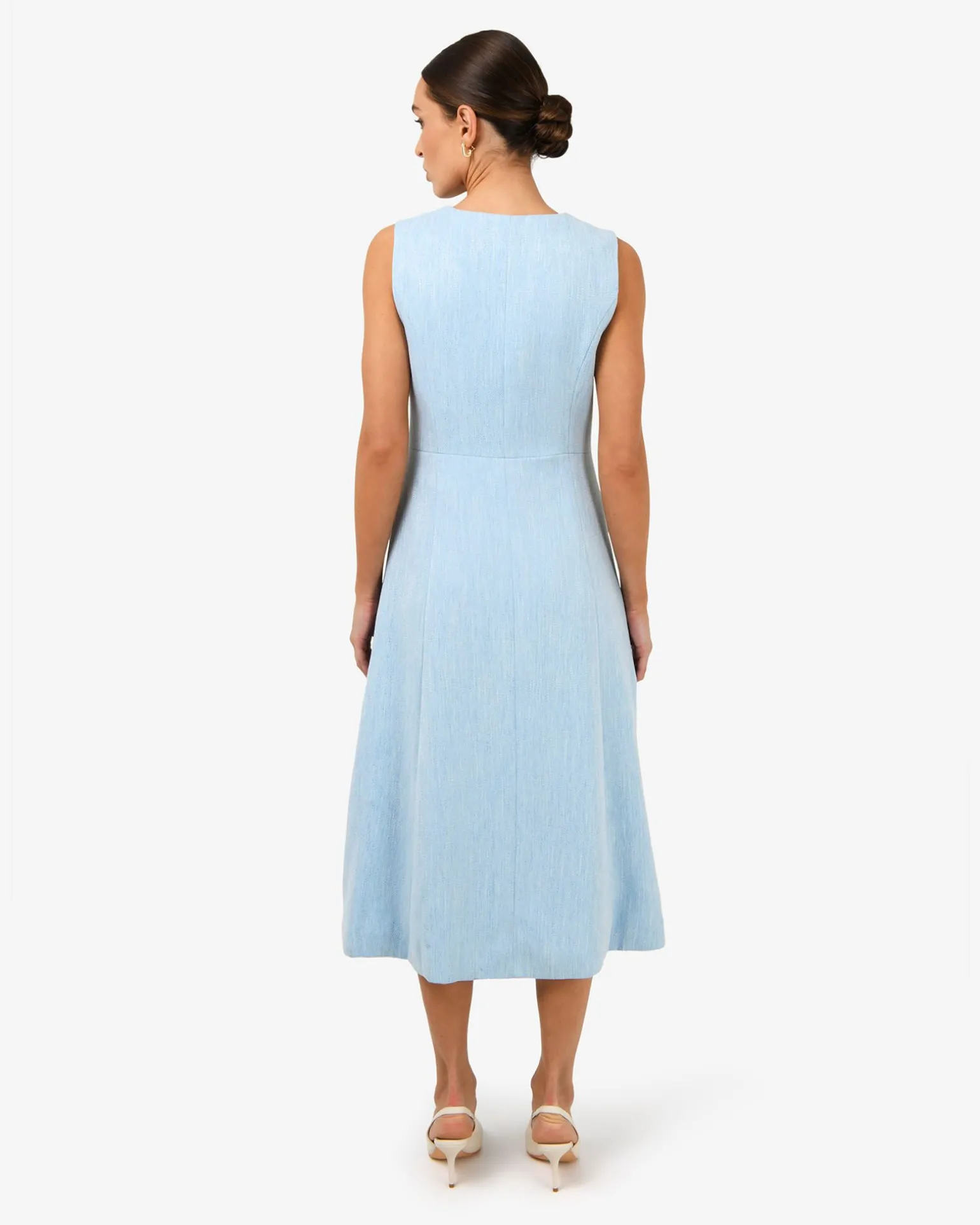 Valena Tweed Midi Dress