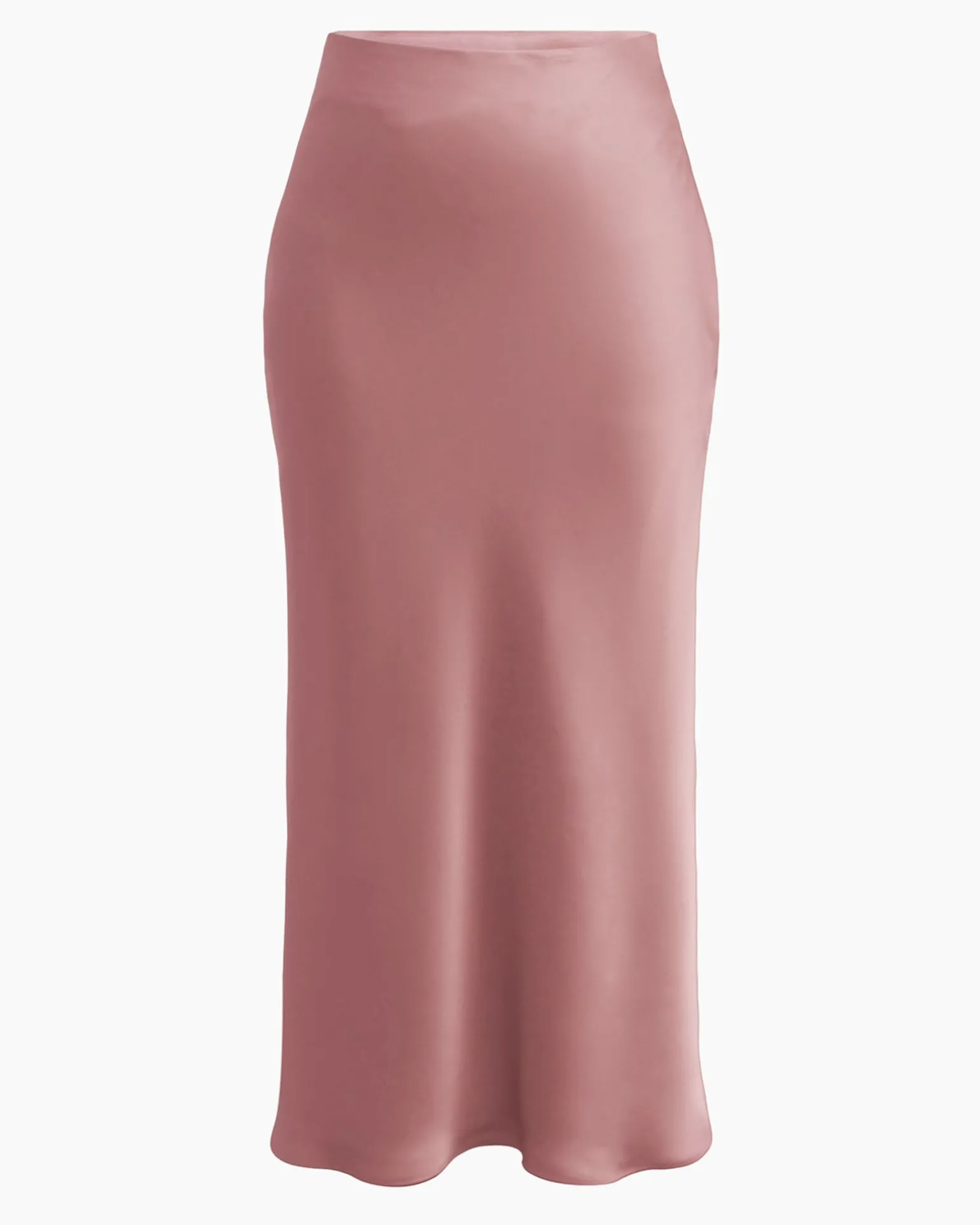 Valeria A-line Satin Skirt