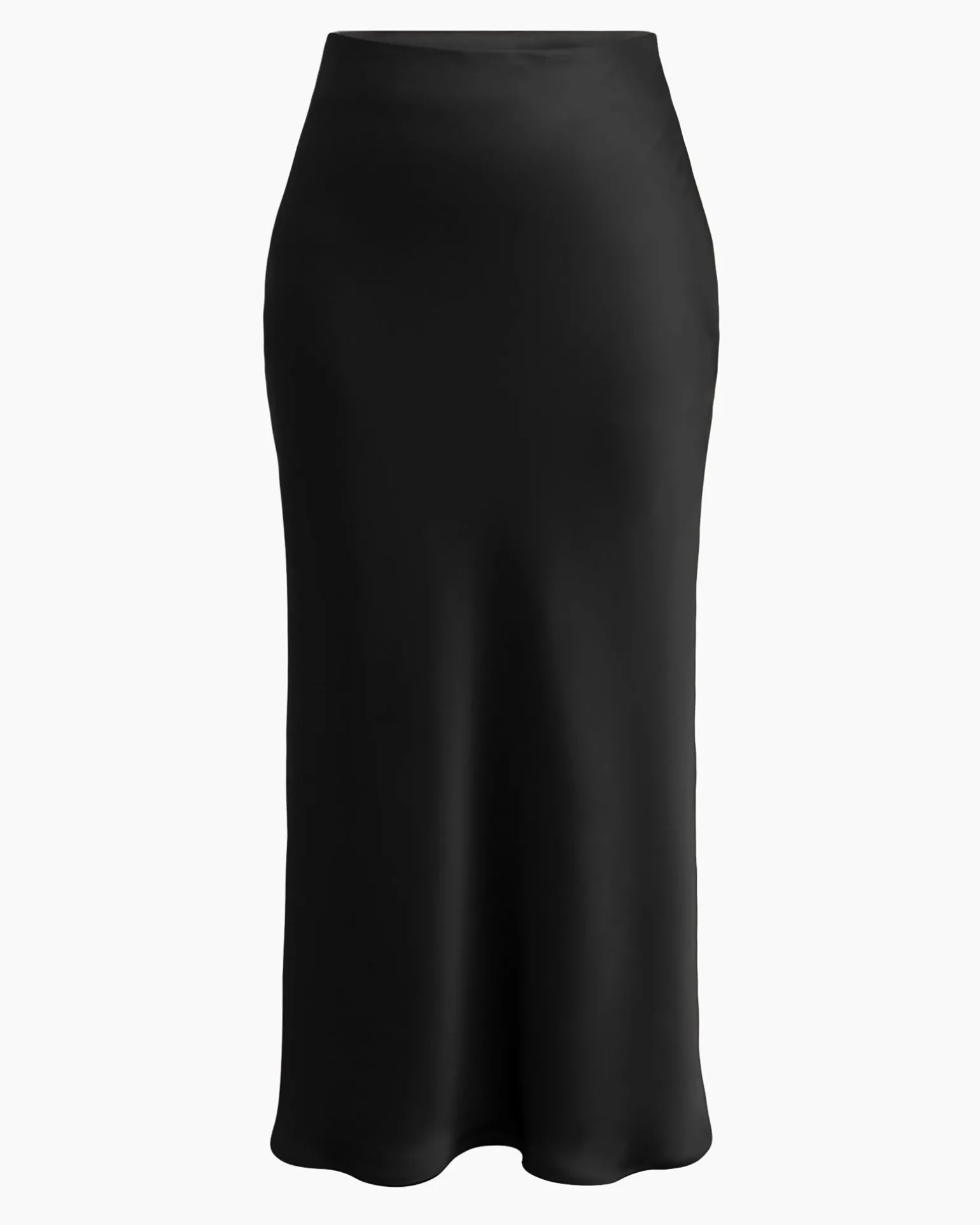 Valeria A-line Satin Skirt