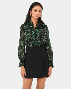 Veda Collar Blouse