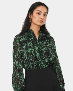 Veda Collar Blouse