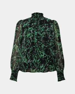Veda Collar Blouse