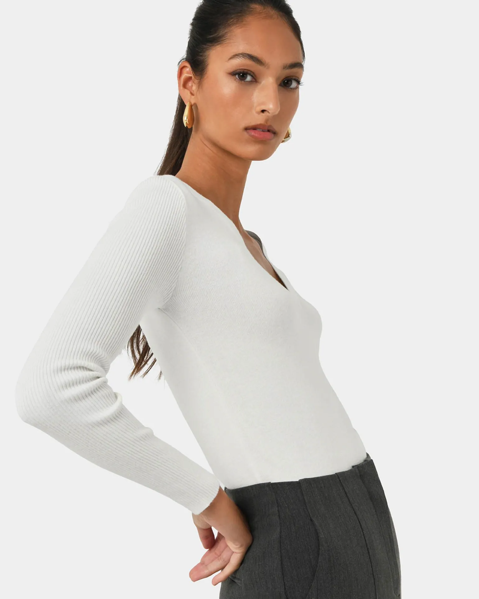 Vicky V-neck Knit