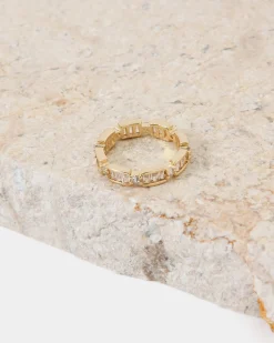 Violett 16k Gold Plated Ring