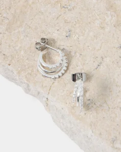 Viviana Silver Earrings