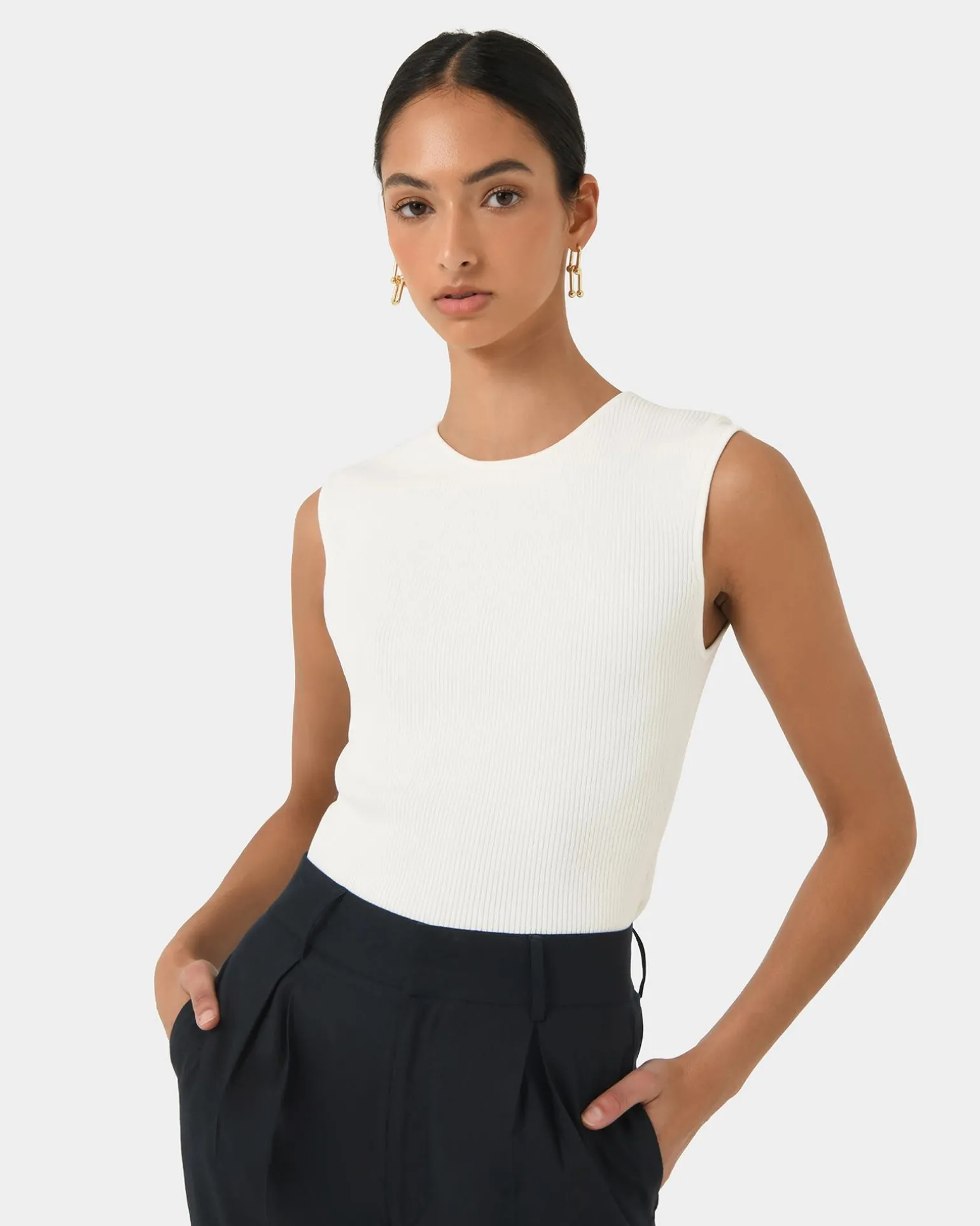 Viviana Sleeveless Knit Top