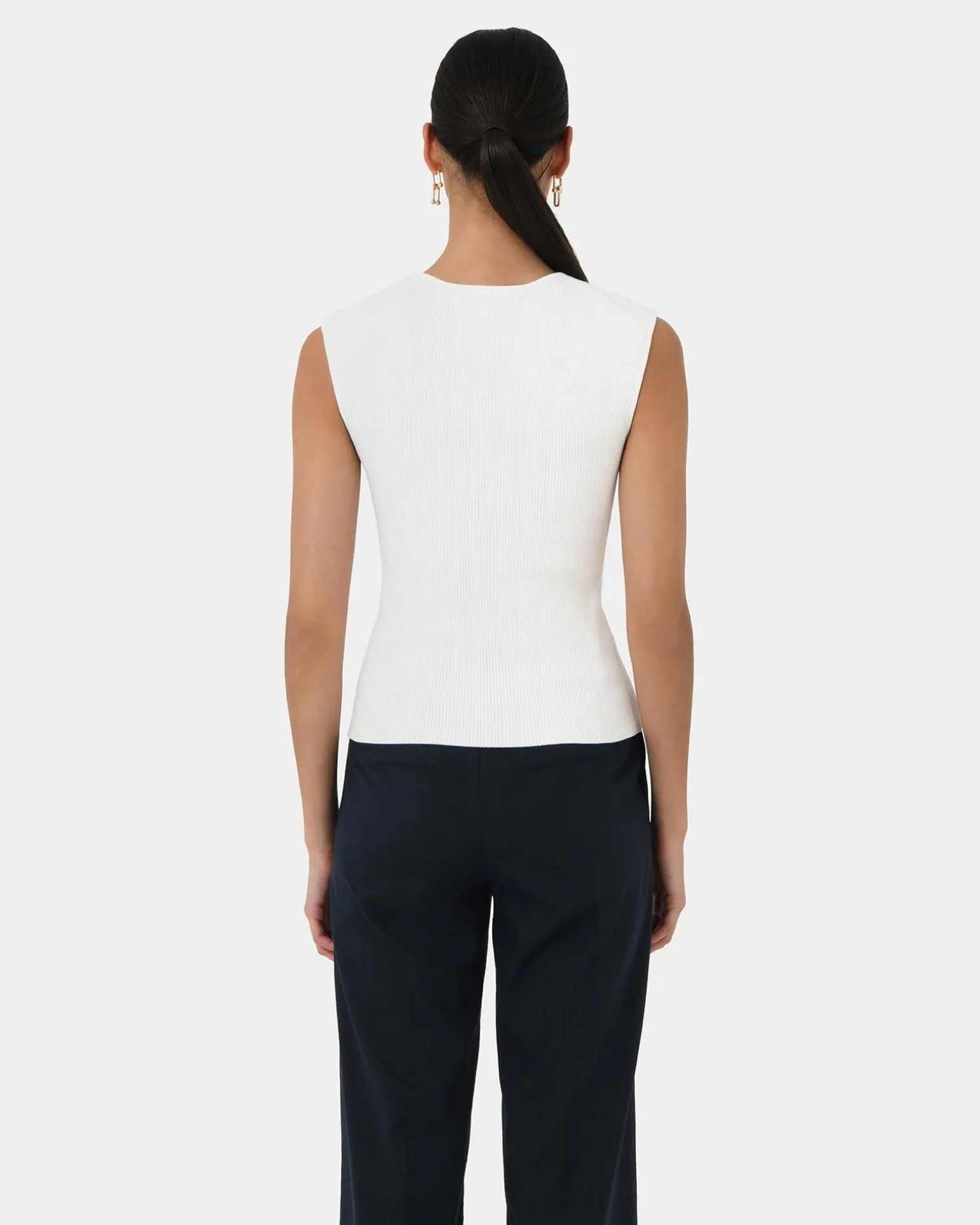 Viviana Sleeveless Knit Top