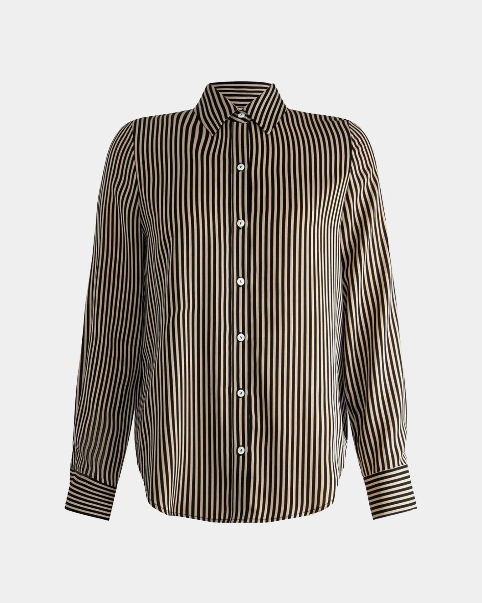 Wanda Stripe Satin Shirt